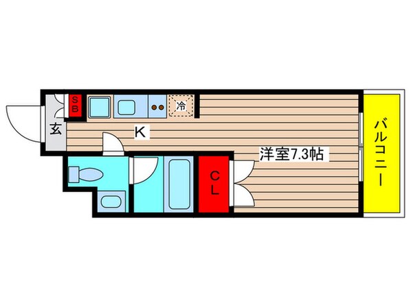 グランデ六番町の物件間取画像